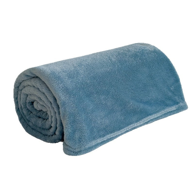 Fleecedecke aus Polyester, 100×150 bis 200×230 cm