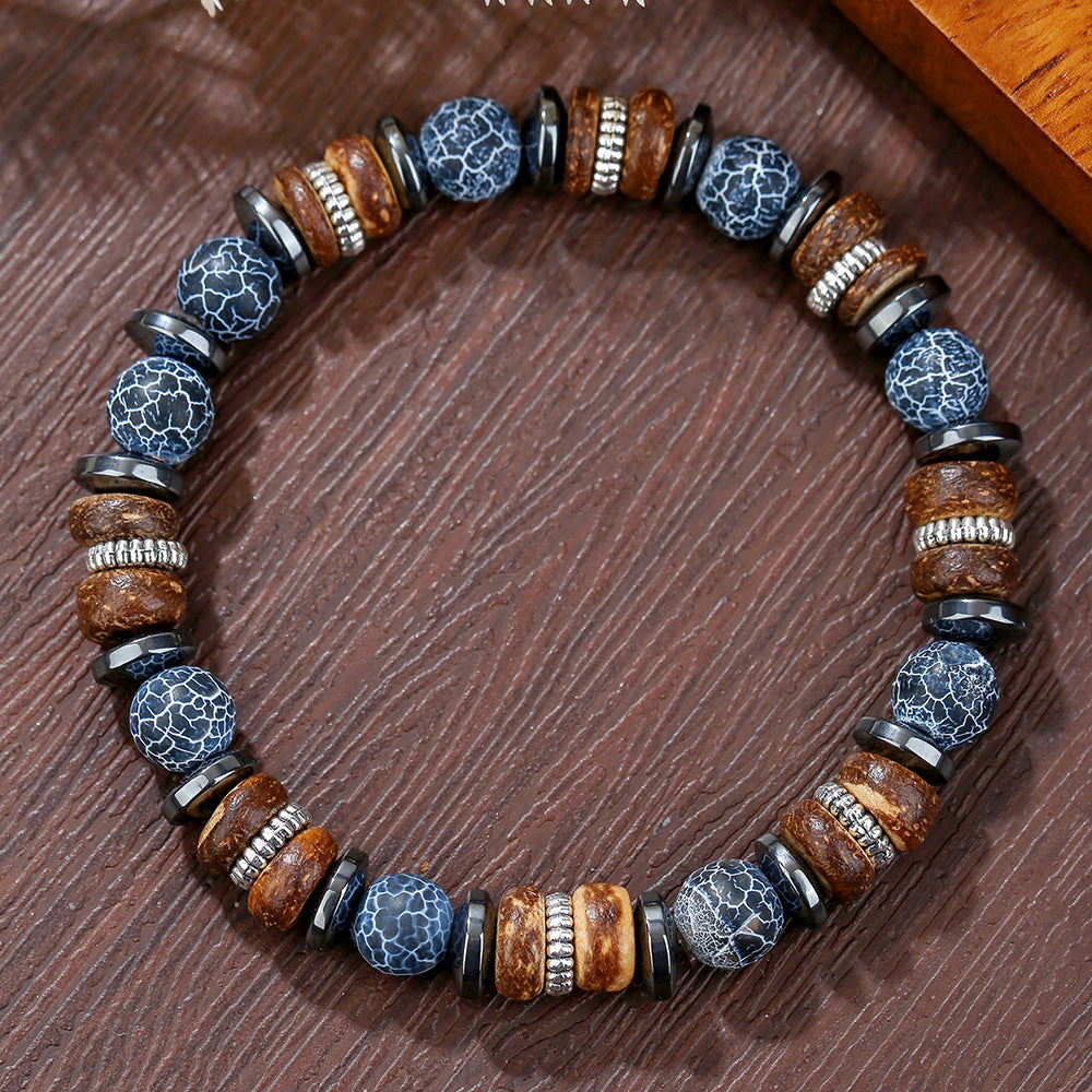 Perlenarmband aus Natursteinen