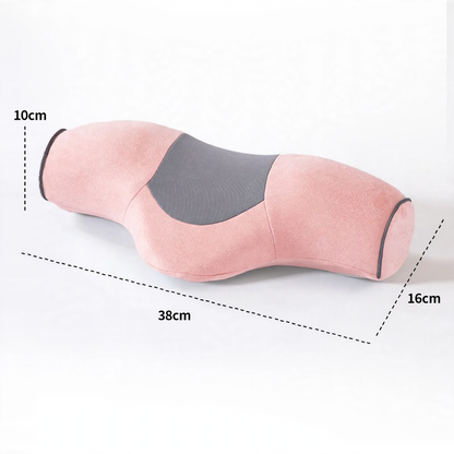 Nackenkissen mit Wärmefunktion und Massage, rund