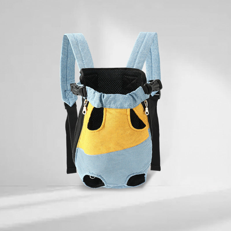 Transportrucksack für Hunde und Katzen, Leinwand