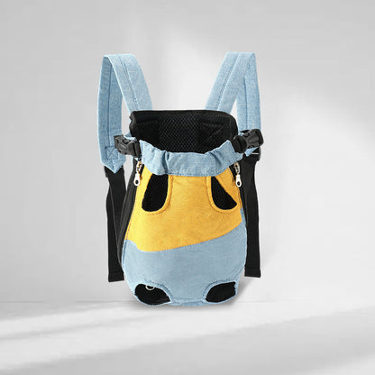 Transportrucksack für Hunde und Katzen, Leinwand