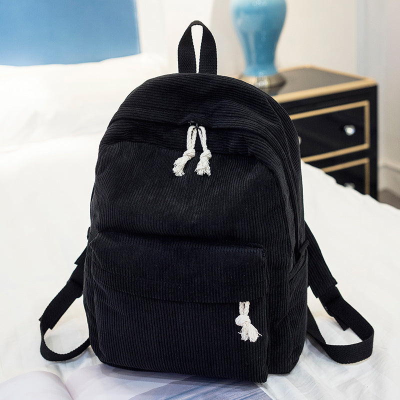 Rucksack aus Kord, 20–35 L, großes Fassungsvermögen