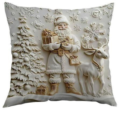 Kissenbezug aus Kurzflor, 45×45 cm, nordisch
