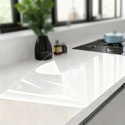 Transparente Schutzfolie für Tische und Möbel