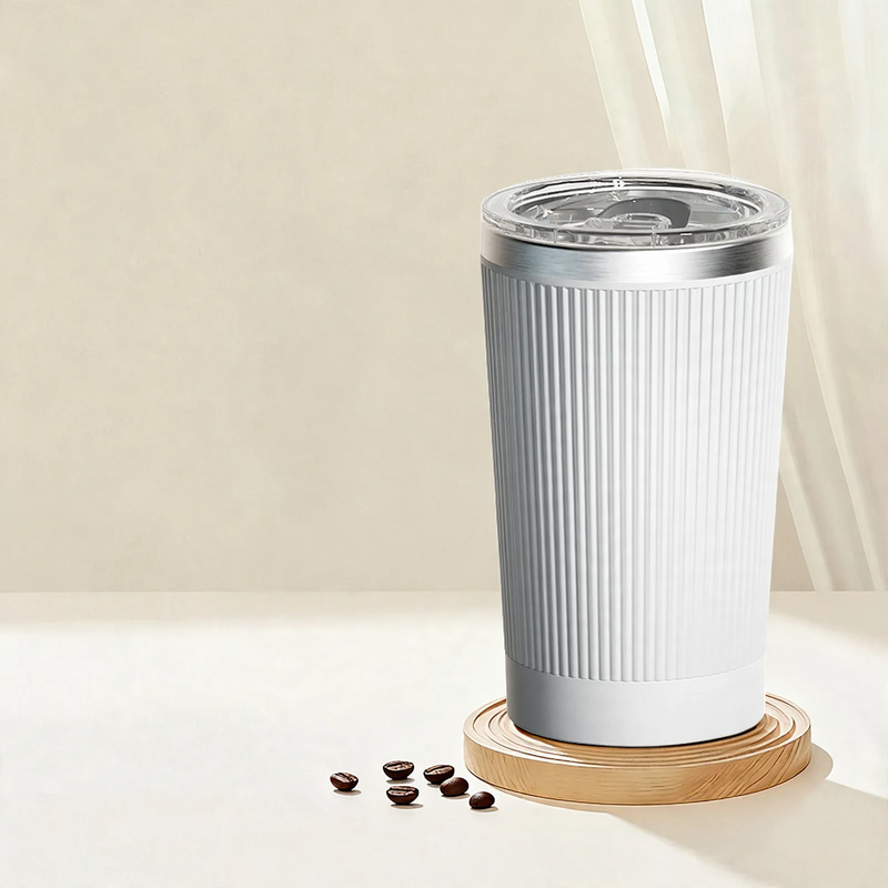 Elektrischer Selbstmisch-Becher, 400 ml, Edelstahl