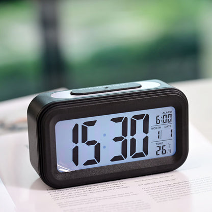 Digitale Wecker-Leuchte mit LED-Display