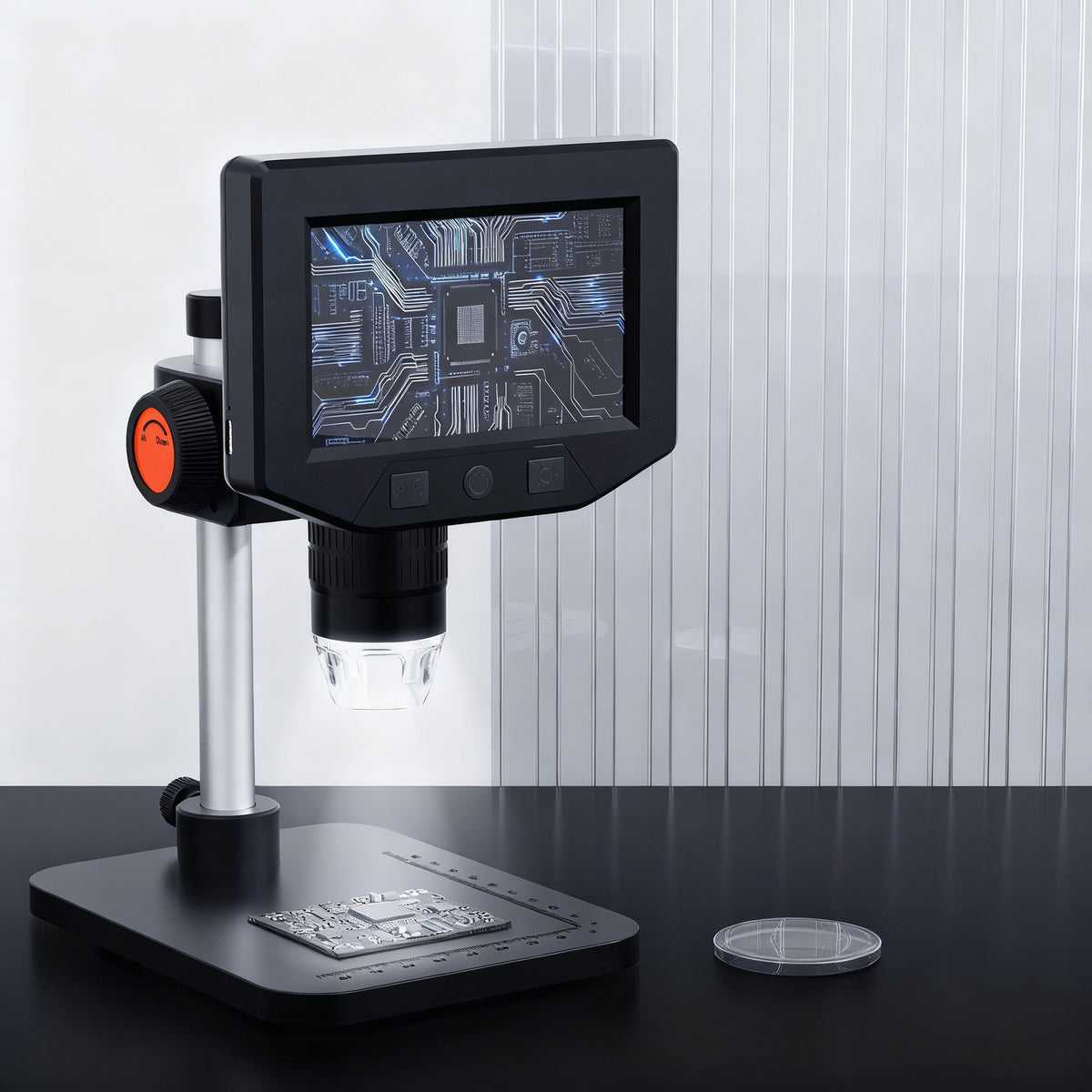 Digitalmikroskop, 1600-fache Vergrößerung, USB-Betrieb