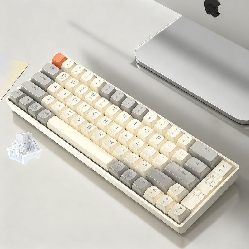 Kabelgebundene Gaming-Tastatur mit mechanischen Schaltern