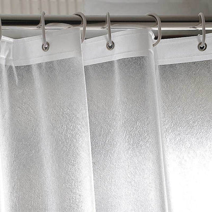 Duschvorhang, PEVA, transparent, 80–120 cm