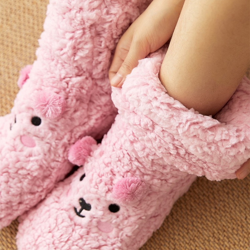 Warme, flauschige Bärensocken | Brehn