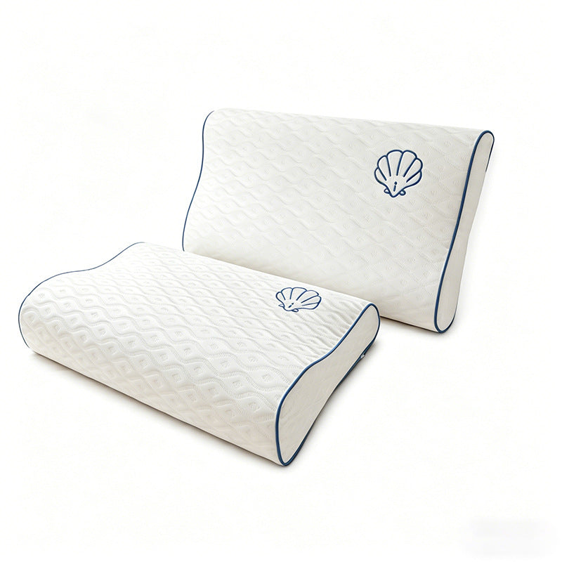 Nackenstützkissen aus Memory-Foam, Wellenschliff
