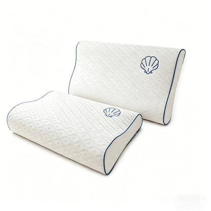 Nackenstützkissen aus Memory-Foam, Wellenschliff