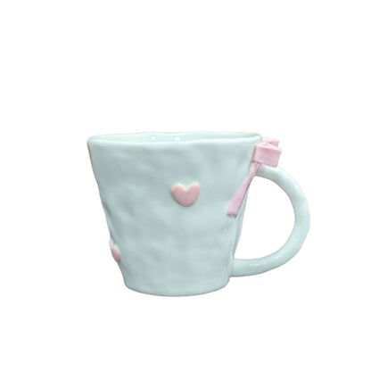 Keramik-Kaffeetasse mit Schleife, 350 ml