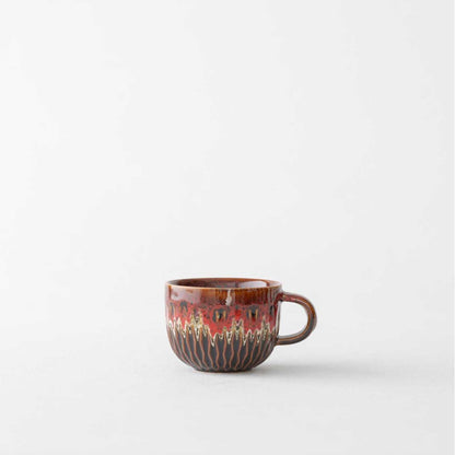 Keramik-Kaffeebecher mit Ofen-Glasur