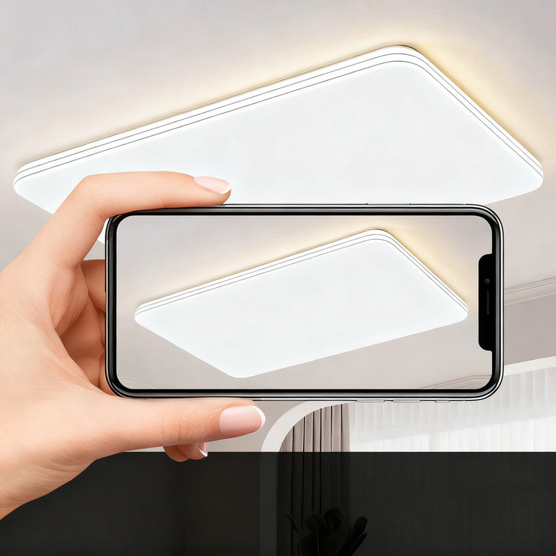 LED Deckenleuchte rund 40 cm, modern, dimmbar