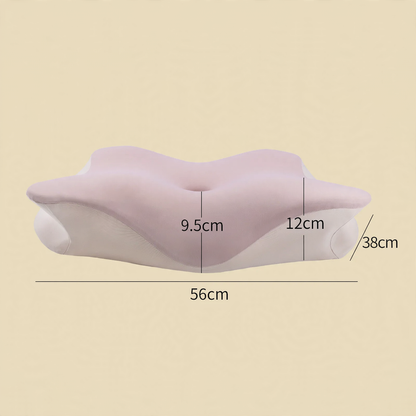 Nackenstützkissen, Schmetterlingsform, Memory-Schaum