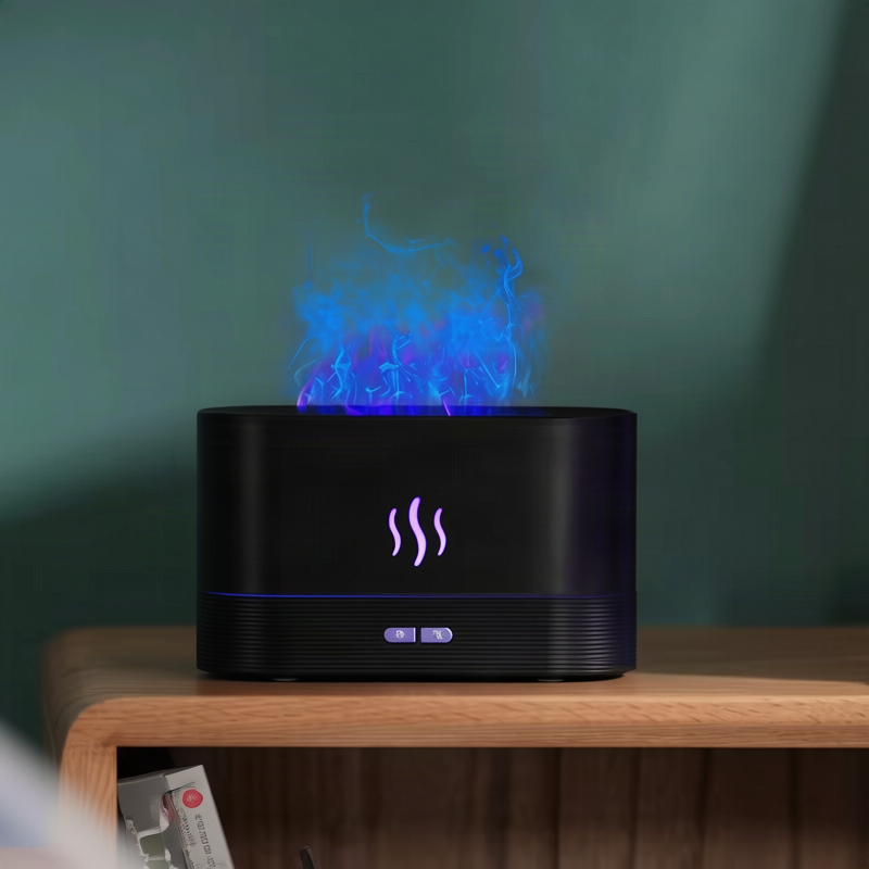 Ultraschall-Aroma-Diffuser mit Flammeneffekt