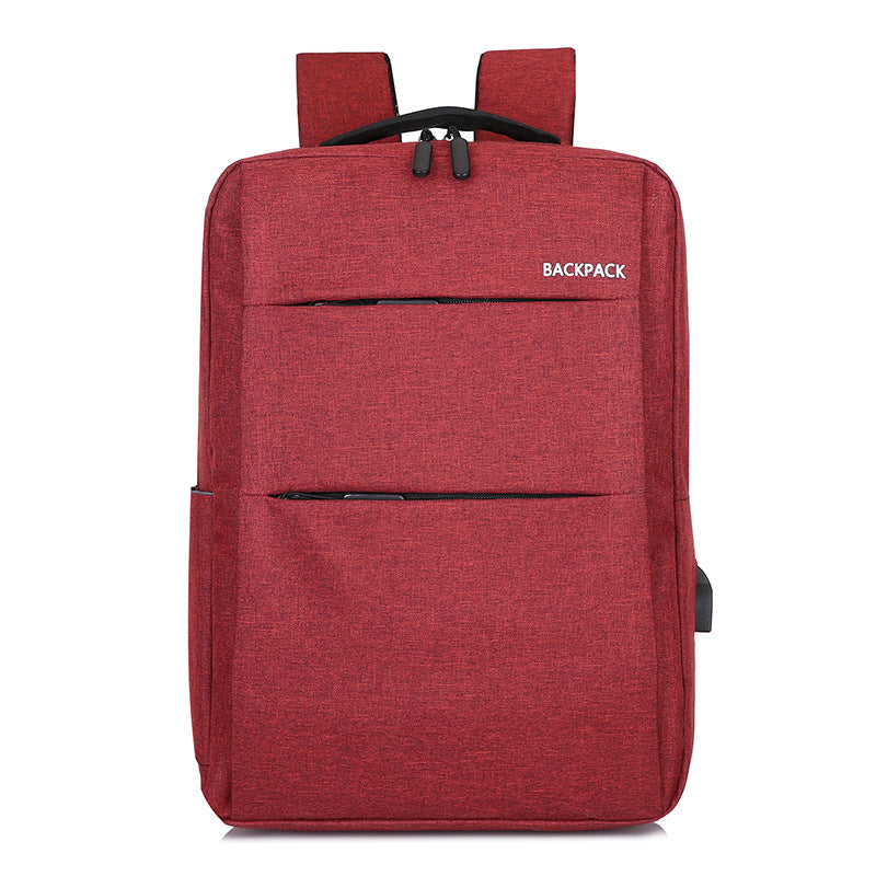 Herren-Laptop-Rucksack, Oxford, 15 Zoll, atmungsaktiv