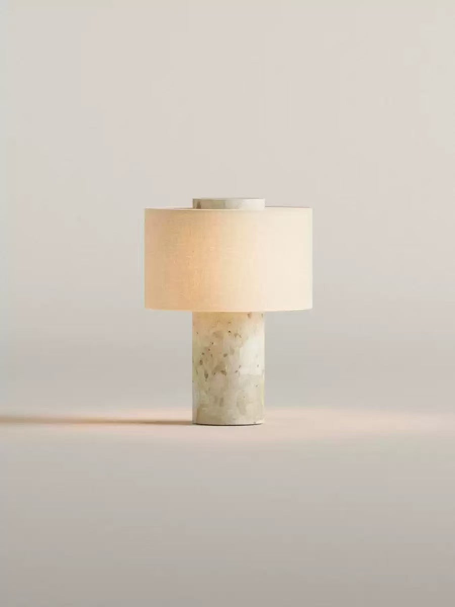 Marmor-Tischlampe Modell 1011, aufladbar oder Netzstrom