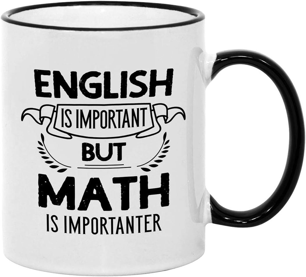 Keramik-Kaffeebecher mit Spruch, 301–400 ml