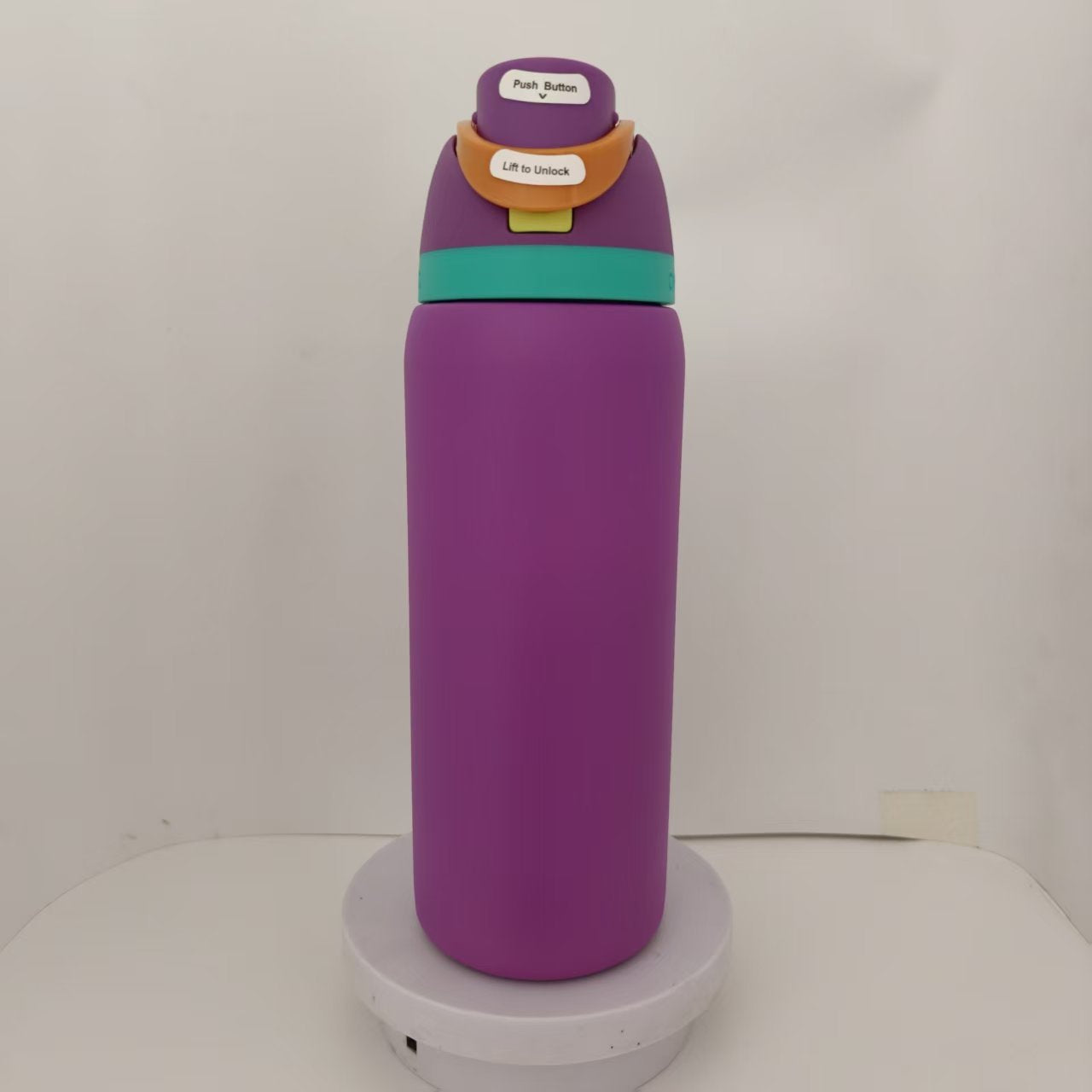 Edelstahl-Trinkflasche, 32 oz, mit Doppeldeckel
