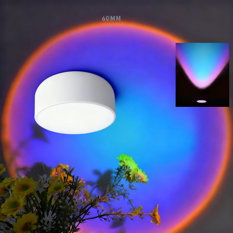 LED-Sunset-Strahler mit Farbwechsel