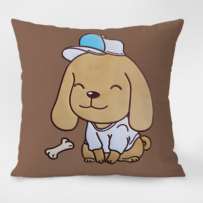 Dekokissen mit Cartoon-Motiv, gefüllt