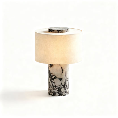 Marmor-Tischlampe Modell 1011, aufladbar oder Netzstrom