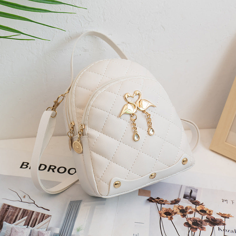 PU-Rucksack mit Stickerei