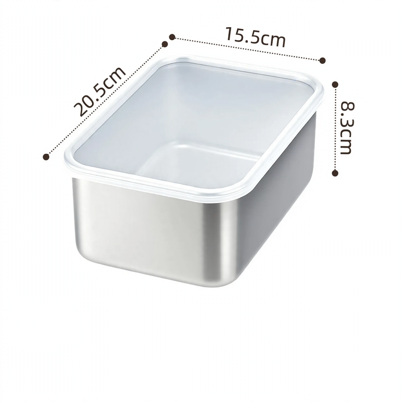 Edelstahl-Frischhaltebox 304