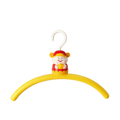 Kleiderbügel mit Rutschschutz, bunt