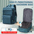 Kompressions-Rucksack, 36–55 L, mit Pumpe