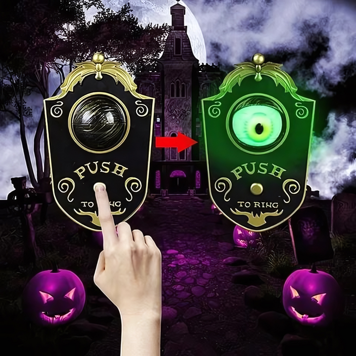 Halloween-Zaubertür | Verwandeln Sie Ihren Eingang in ein gruseliges Highlight | Brehn