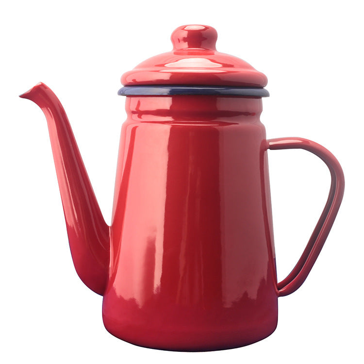 Emaillierte Handbrühkanne 1,1 L