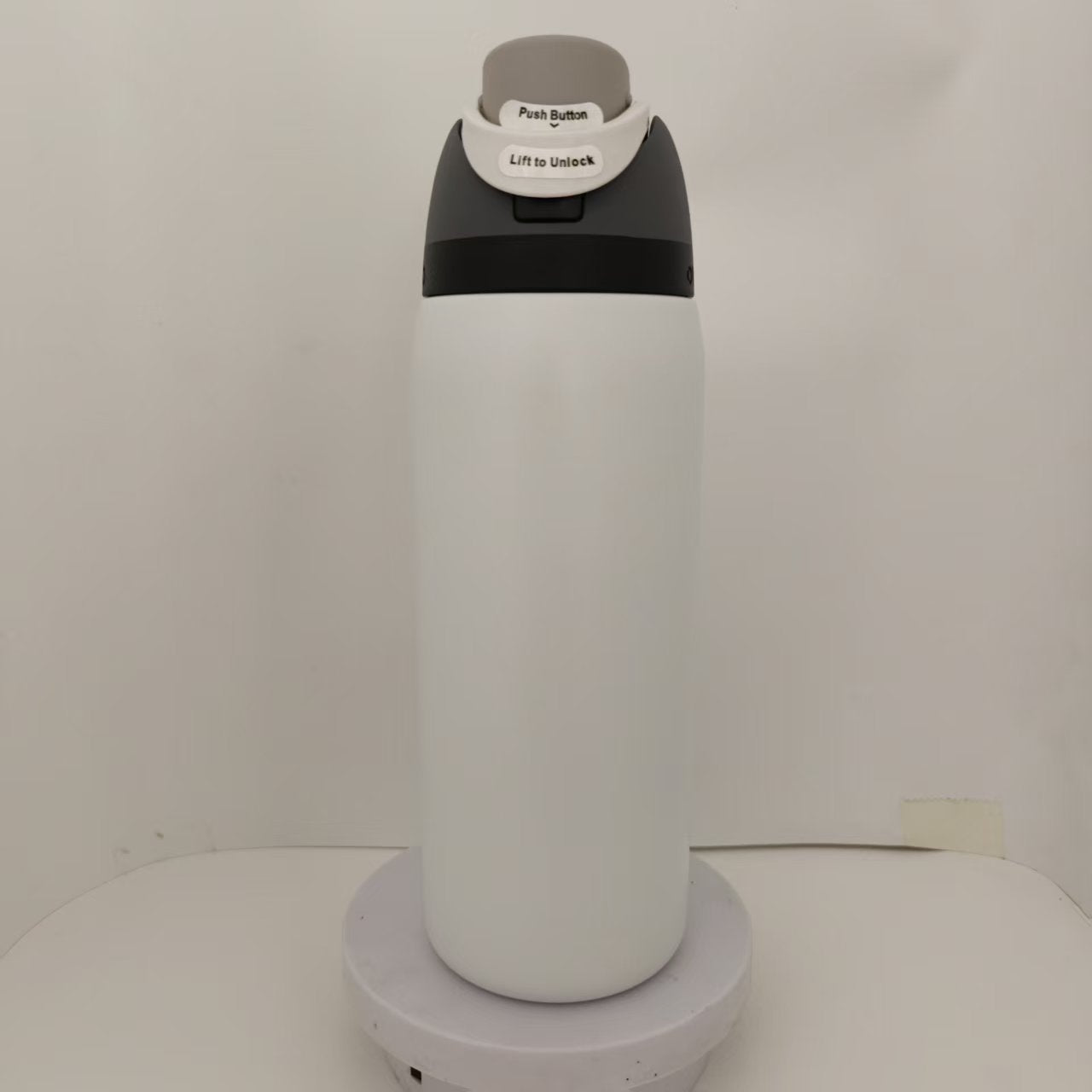 Edelstahl-Trinkflasche, 32 oz, mit Doppeldeckel