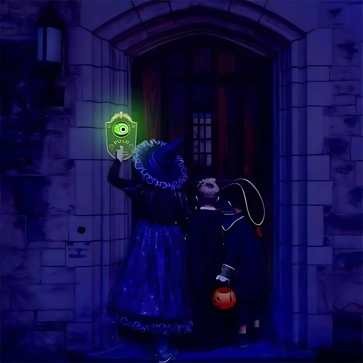 Halloween-Zaubertür | Verwandeln Sie Ihren Eingang in ein gruseliges Highlight