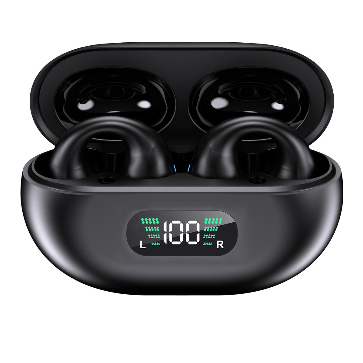 Knochenleitung-Ohrhörer, Clip-On, Bluetooth