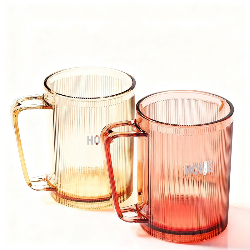Zahnputzbecher mit Griff, Kunststoff, 51–100 ml
