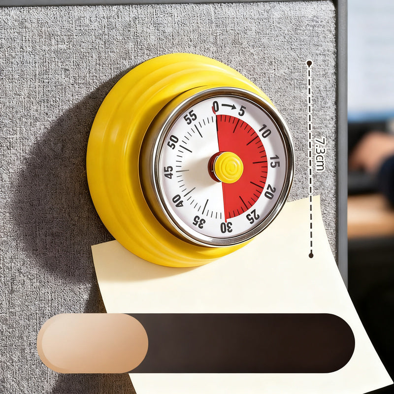 Mechanischer Küchentimer mit Magnet