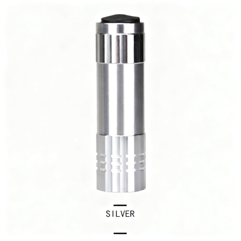 UV-Taschenlampe mit Aluminium-Gehäuse