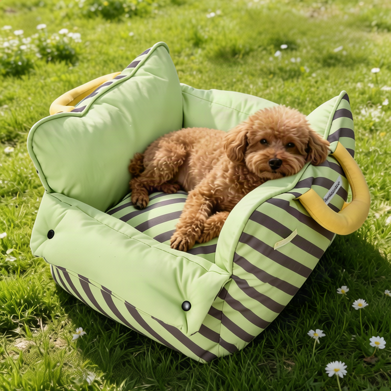 Autositz und Reisebett für Hunde, waschbar