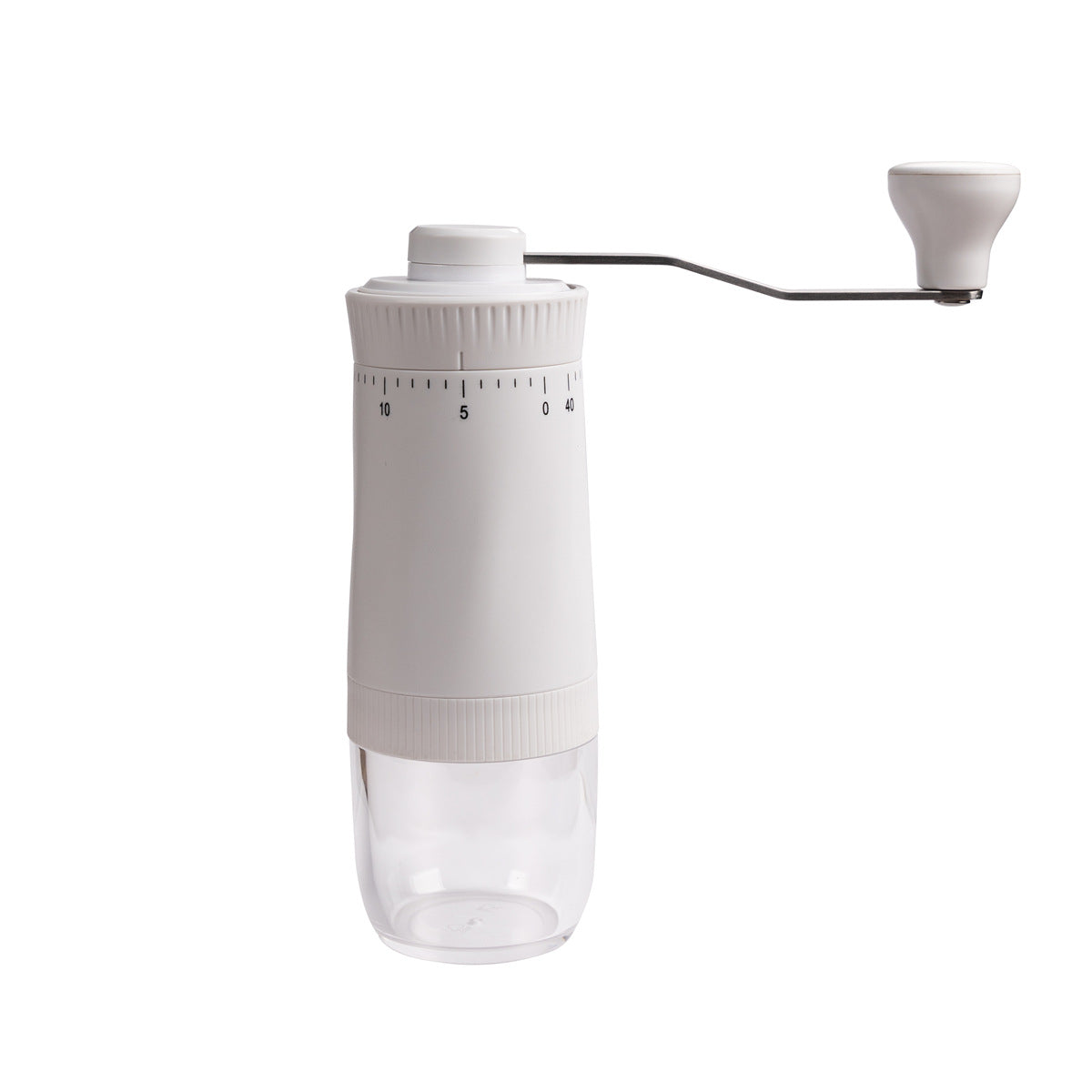 Handkaffeemühle aus Edelstahl