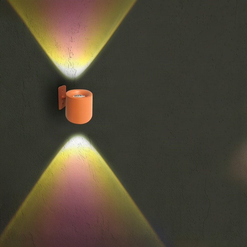 LED-Wandleuchte mit Fernbedienung und Farbwahl