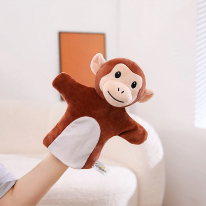 Plüsch-Handpuppe Tierserie