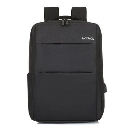 Großer Geschäftsrucksack aus Oxfordstoff, bis 15,6 Zoll