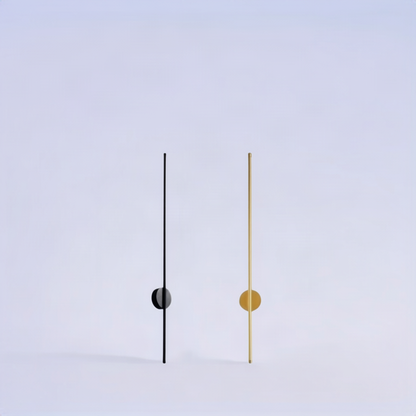LED-Wandleuchte modern, Aluminium, Silikon