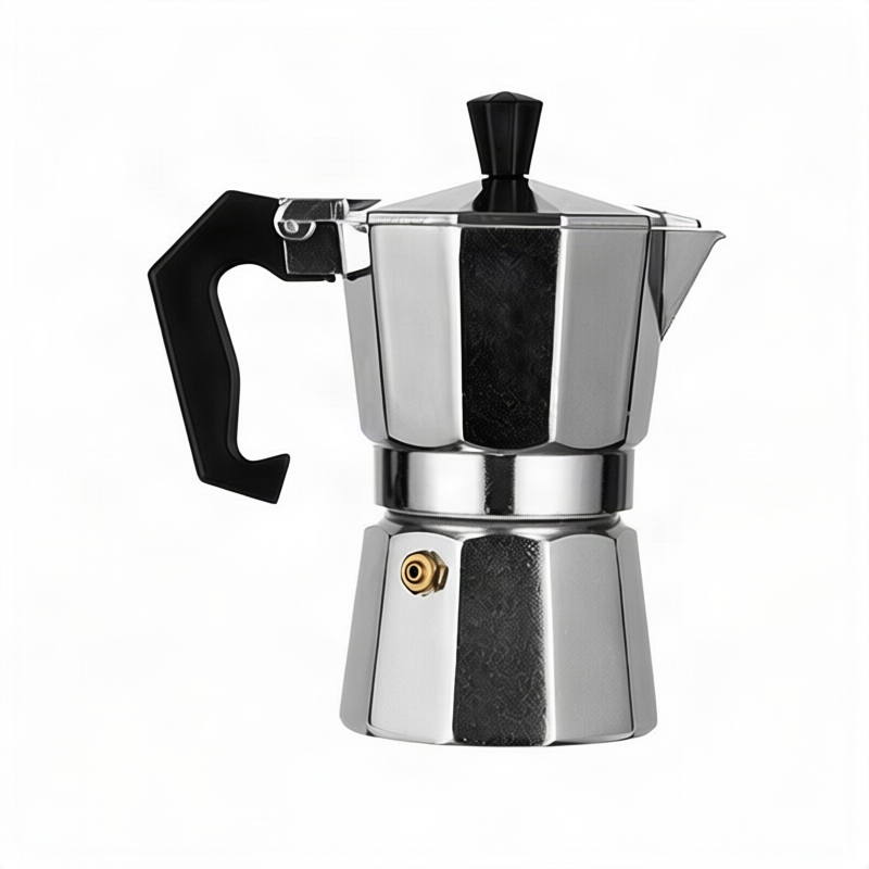 Espressokocher aus Edelstahl
