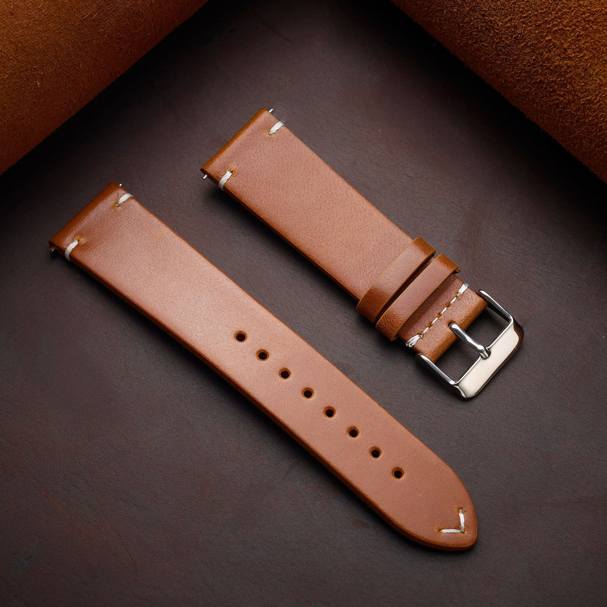 Vintage Uhrenarmband aus Rindsleder