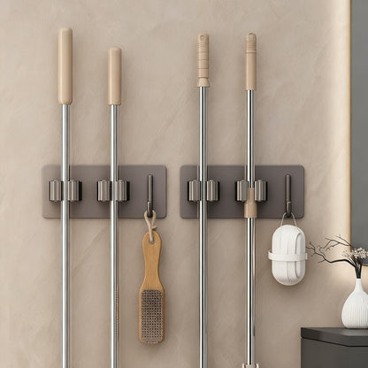 Edelstahl-Halter für Mopp und Besen