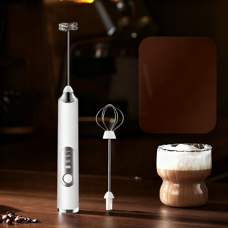 Elektrischer Milchaufschäumer, USB-C, mehrere Funktionen